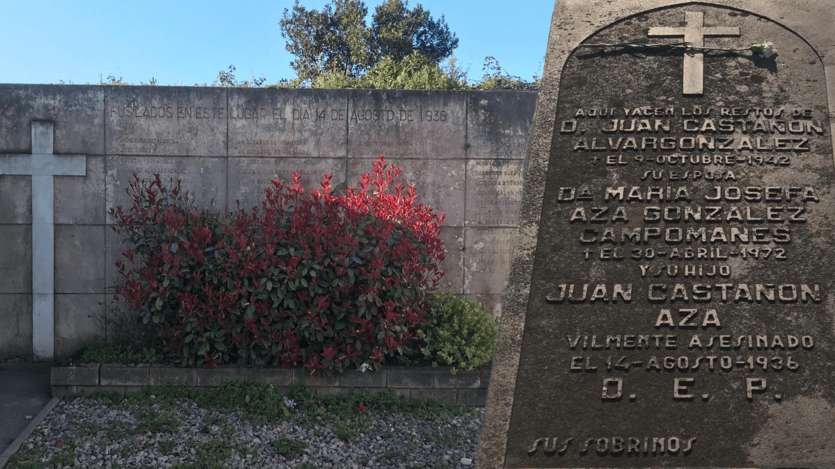 Juan Castañón Aza, asesinado el 14 de agosto de 1936